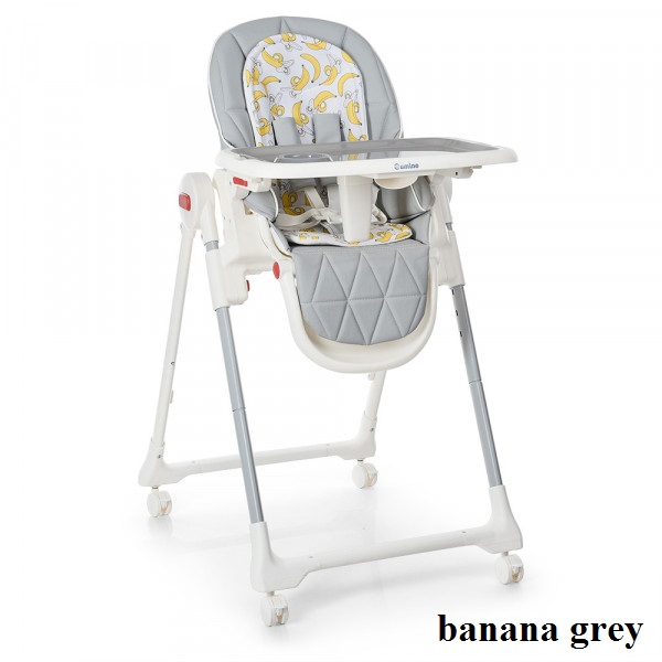 Стілець для годування El Camino ME 1037 CRYSTAL (banana grey)